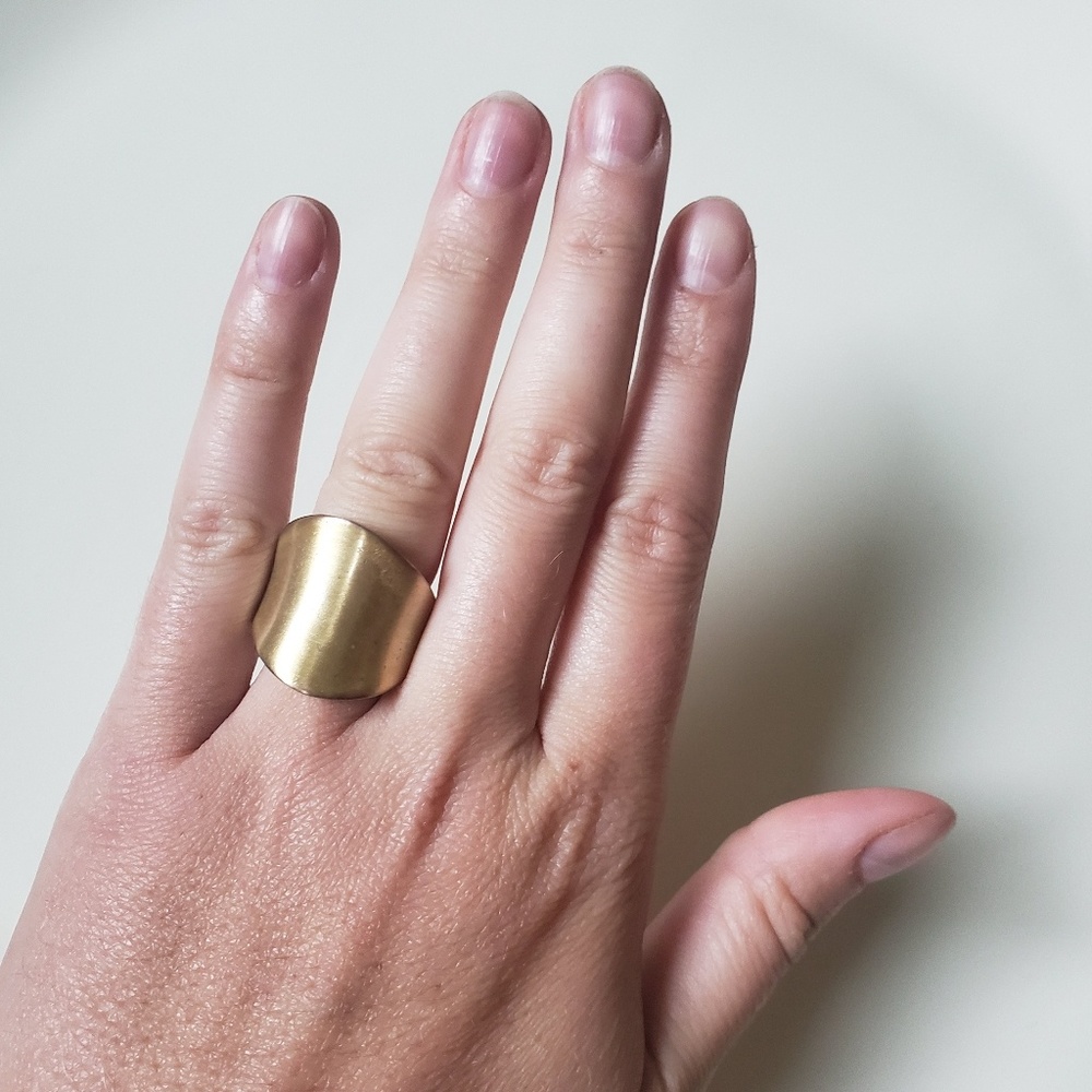 Chunky Brass Ring
